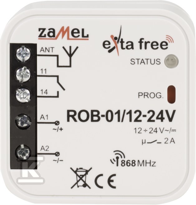 Radio gate receiver Type: ROB-01/12-24V - EXF10000039